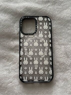 Casetify Iphone 17 Miffy Pattern Clear Magsafe Phone Case
